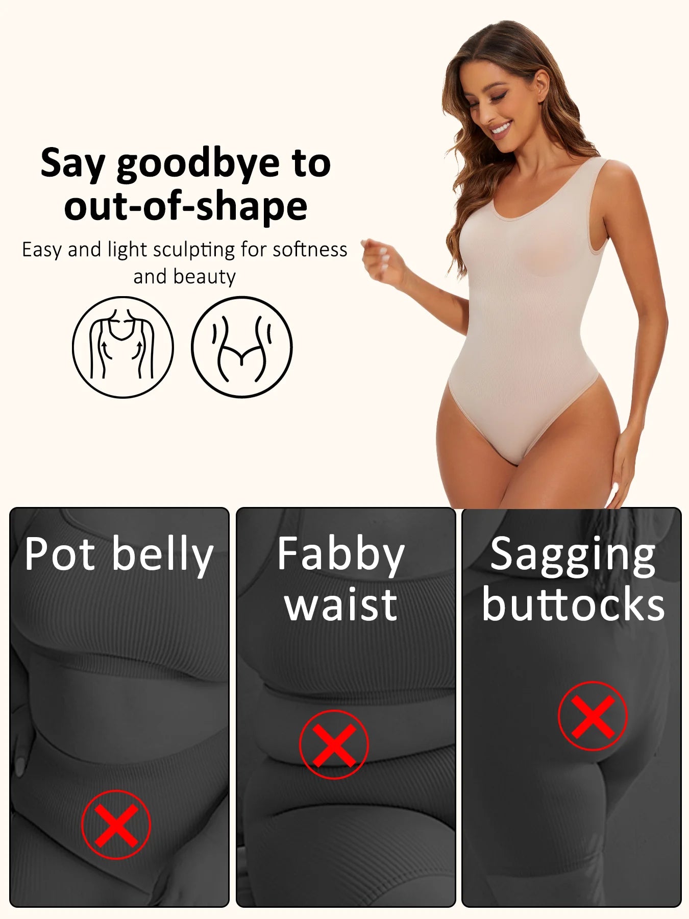 Bodilux® Tummy-Control Bodysuit™
